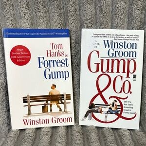 Forrest Gump & Gump & Co. by Winston Groom Paperback Books